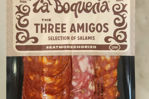 La Boqueria- The Three Amigos-Salami Selection- 170g